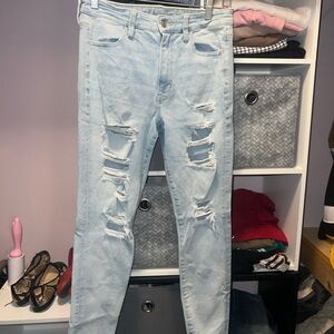 American Eagle Outfitters Light Blue Denim Jeans